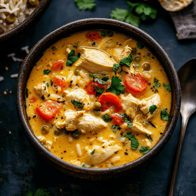 Chicken Curry Rice Soup