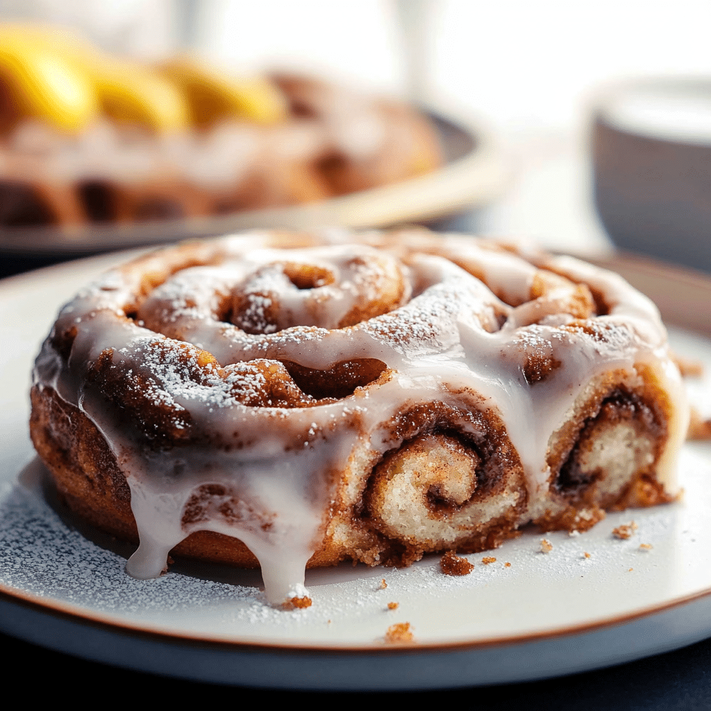Cinnamon Roll Cake