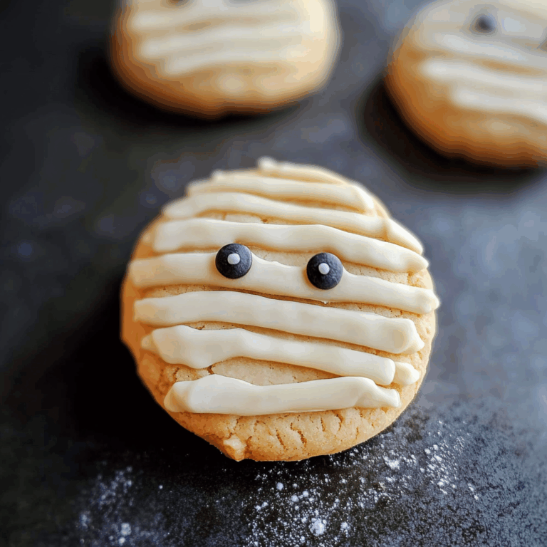 Mummy Cookies