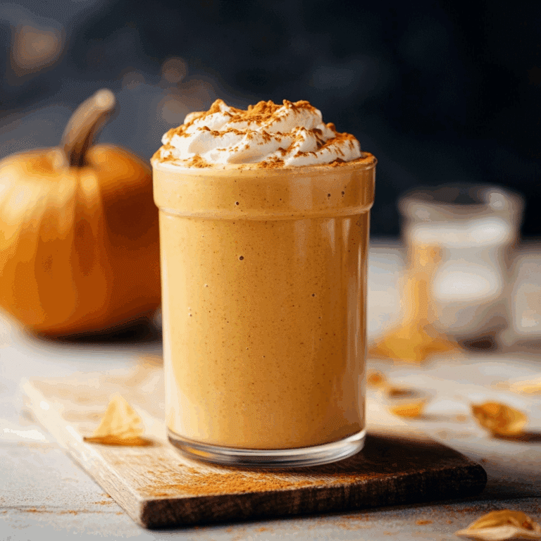 Pumpkin Protein Shake