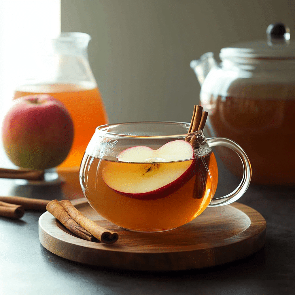 Spiced Cinnamon Apple Tea