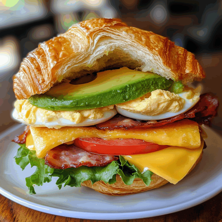 8-Layer Breakfast Sandwich