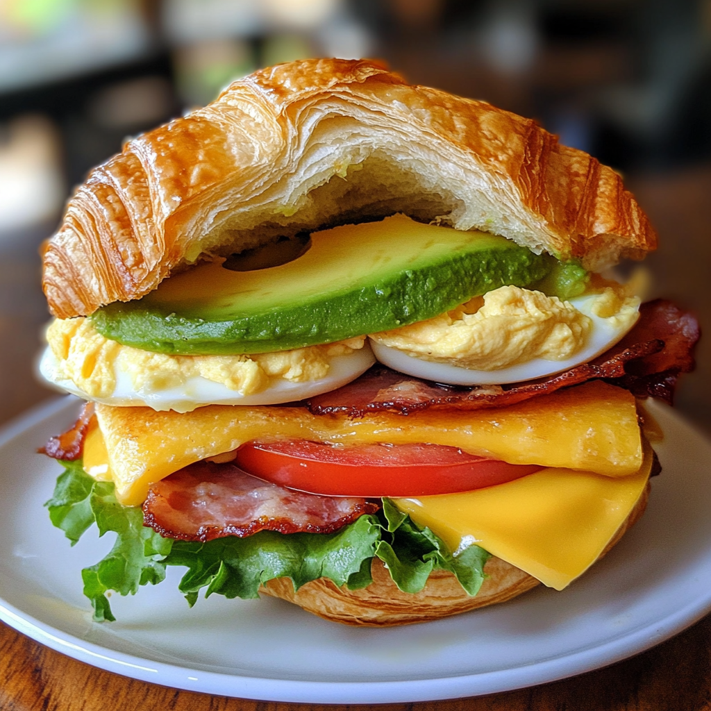 8-Layer Breakfast Sandwich
