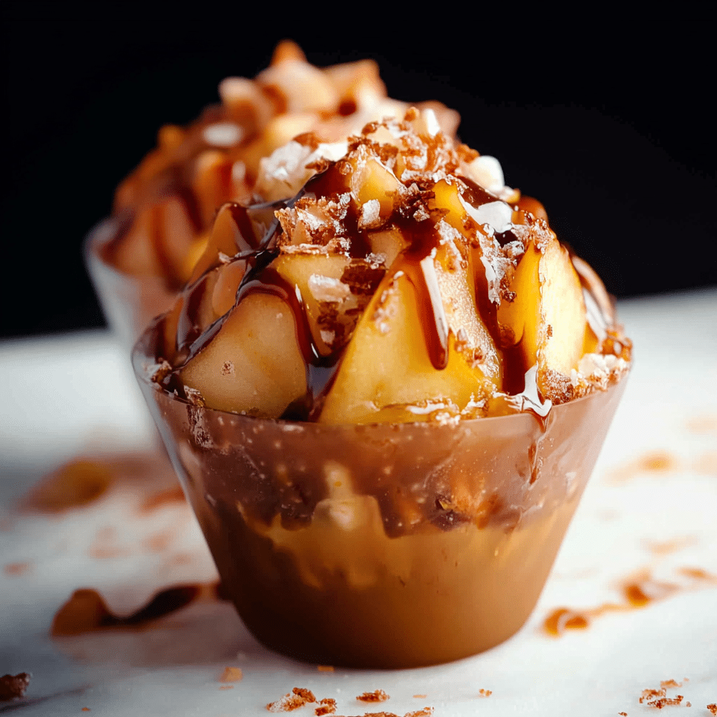 Caramel Apple Dessert Cups