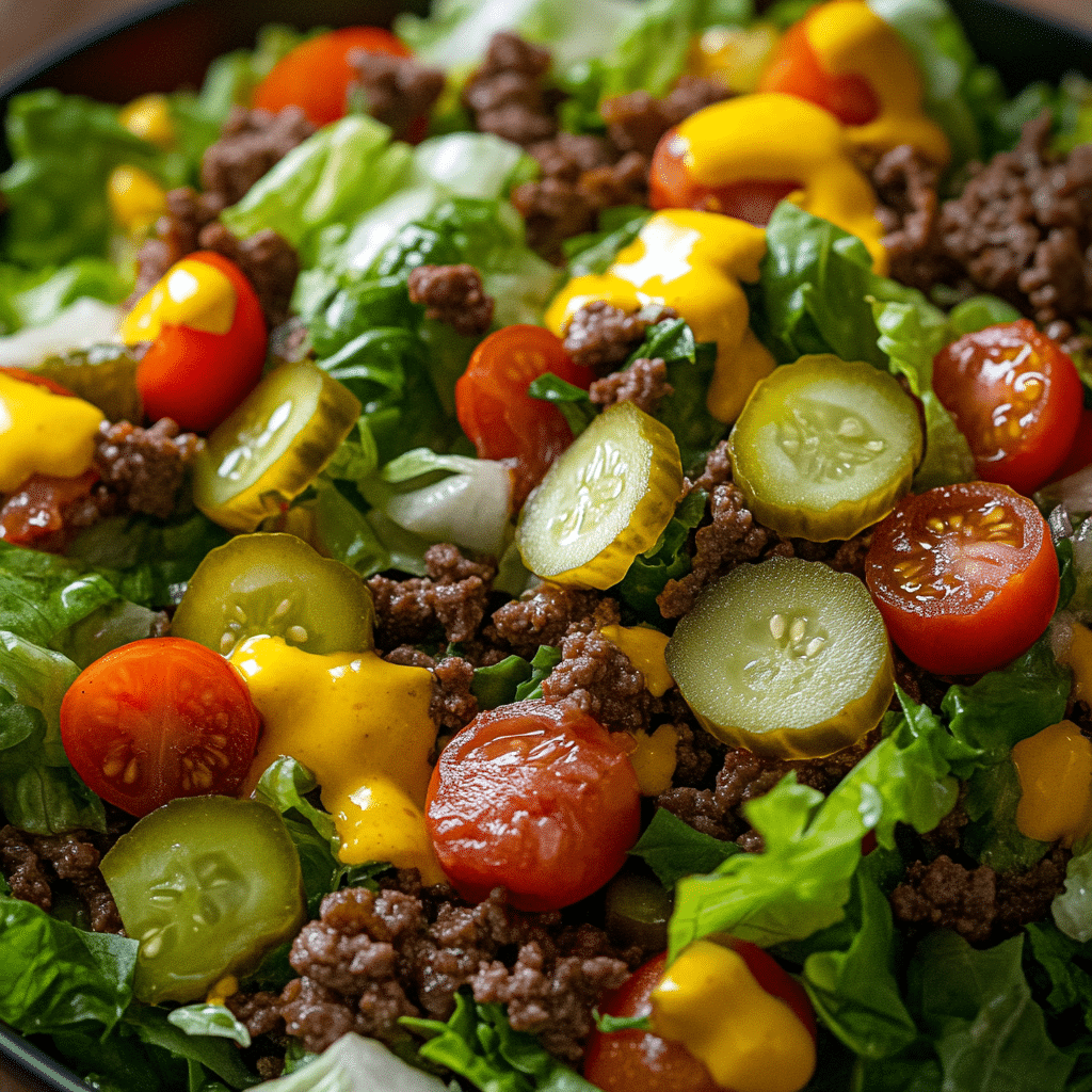 Cheeseburger Salad