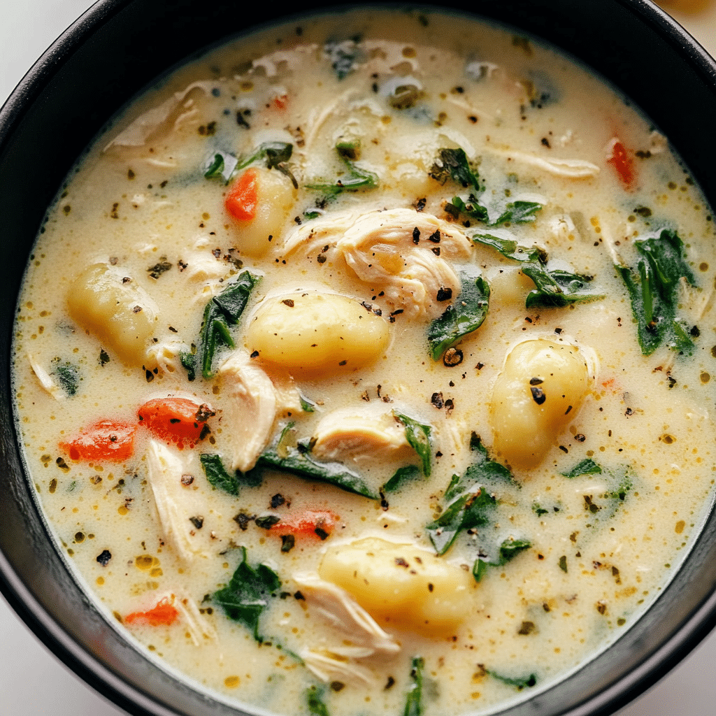 Chicken Gnocchi Soup