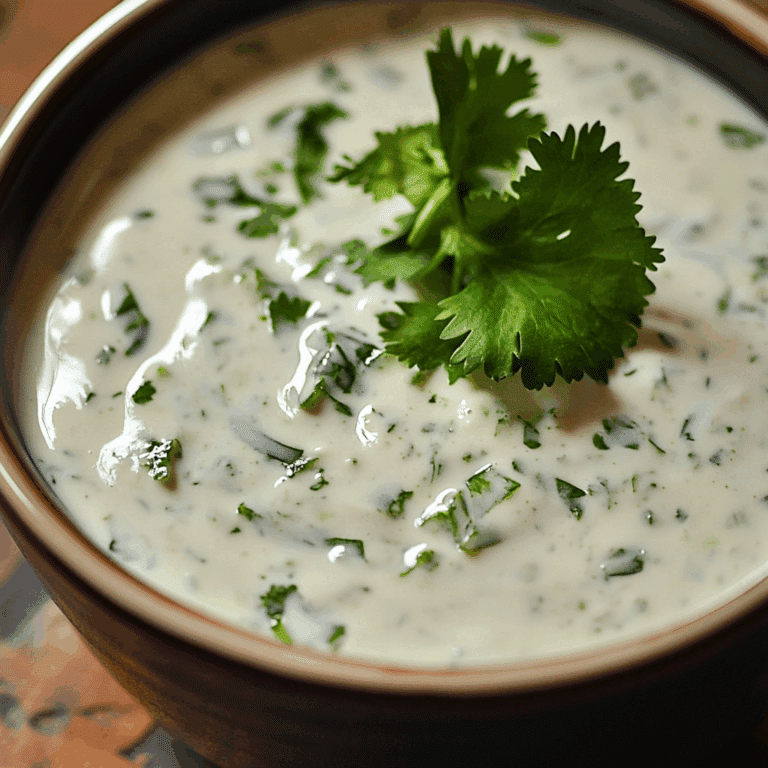 Cilantro Lime Sauce