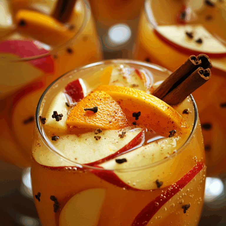 Fall Spiced Apple Cider Punch