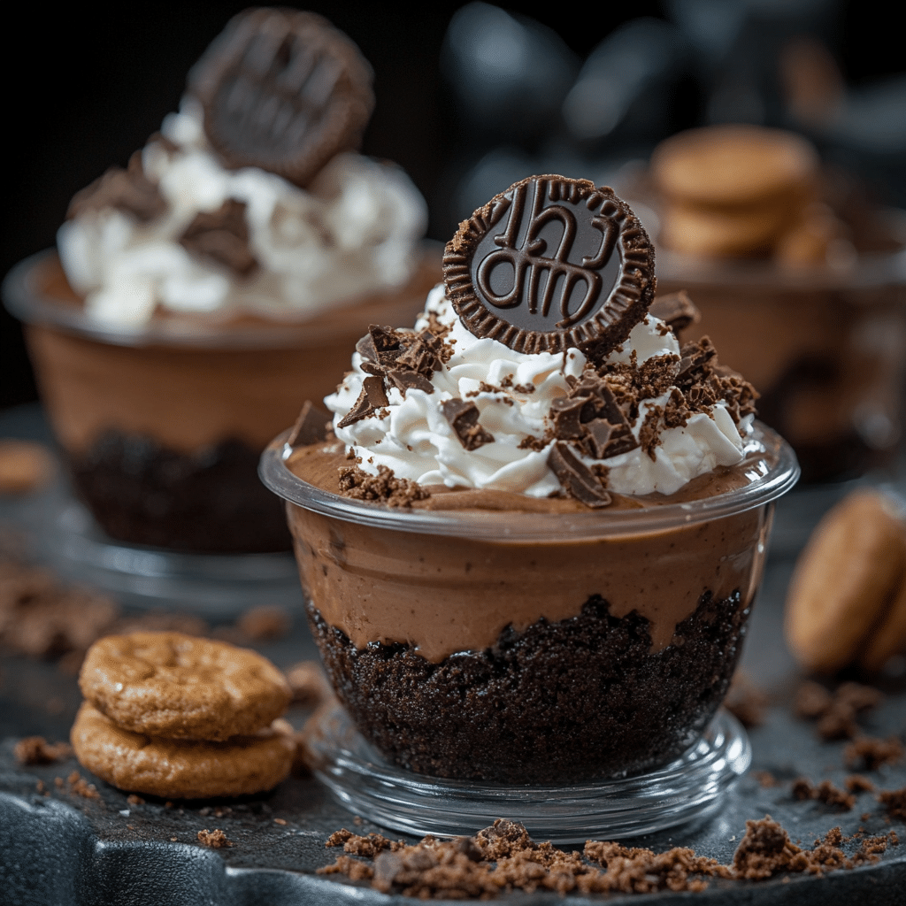 Graveyard Pudding Cups