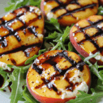 Grilled Peach and Mozzarella Summer Salad