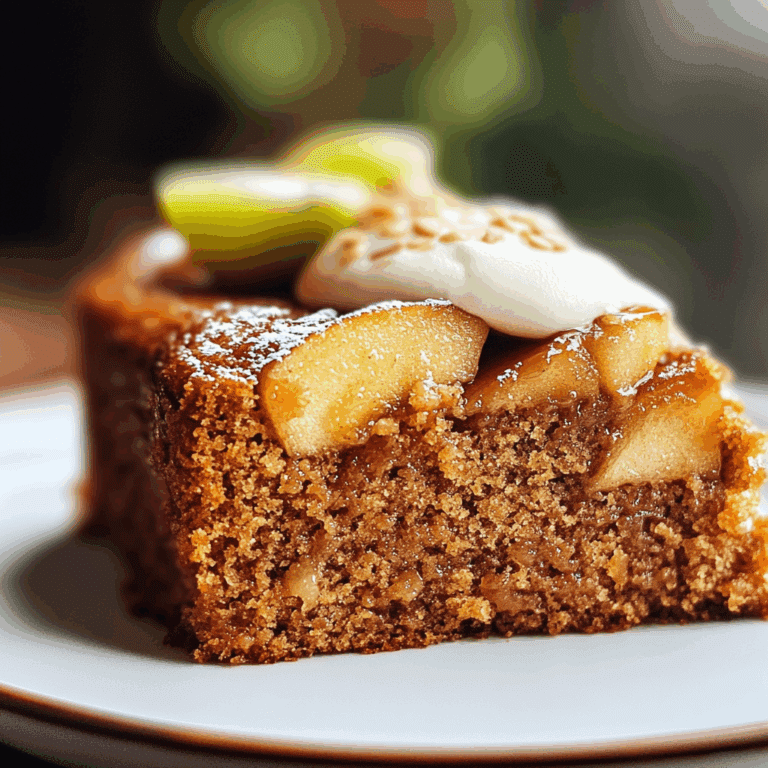Healthy Apple Cake