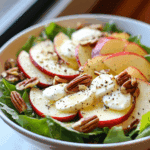 Honeycrisp Apple and Mozzarella Salad