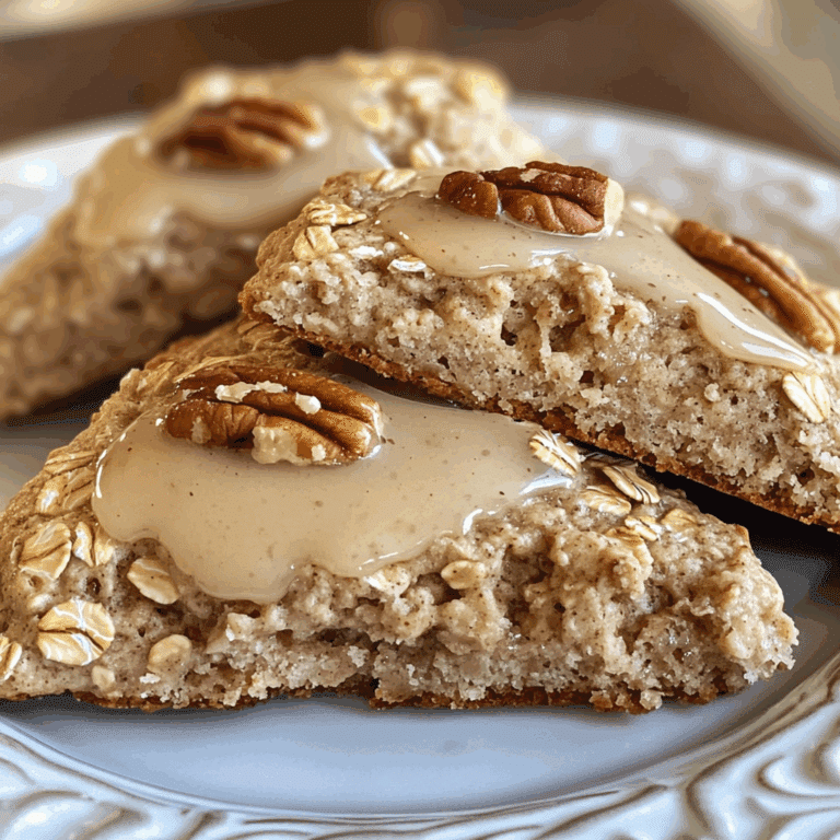 Maple Oatmeal Scones