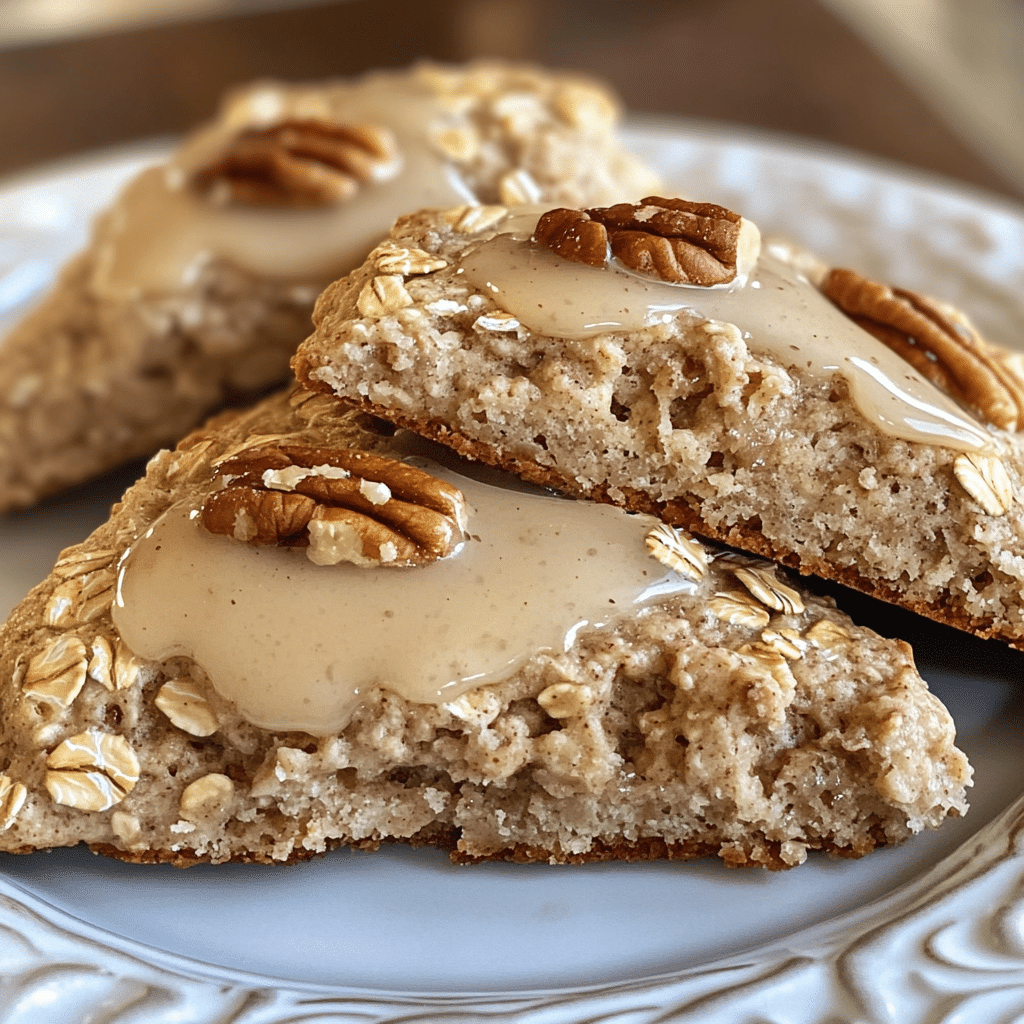 Maple Oatmeal Scones