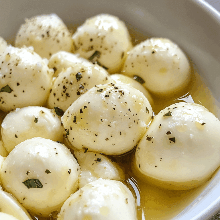 Marinated Mozzarella Balls