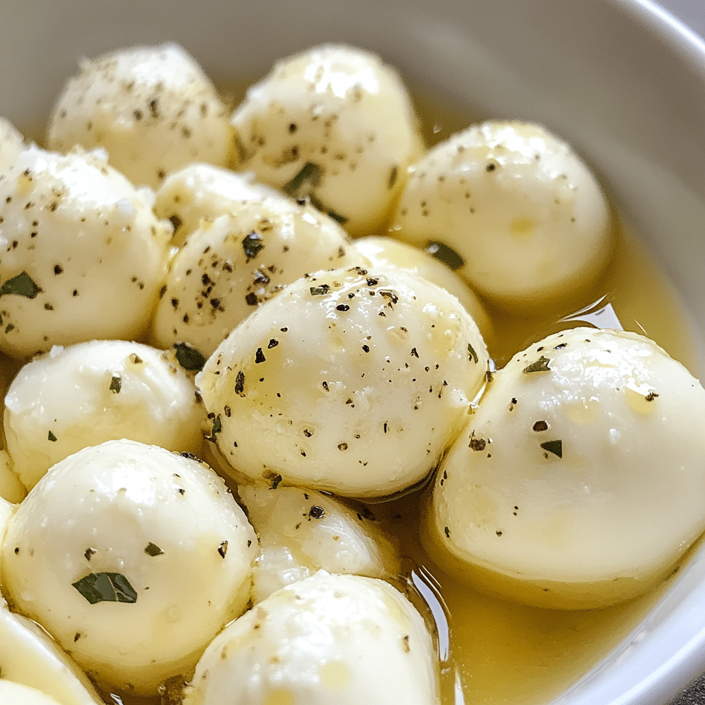 Marinated Mozzarella Balls