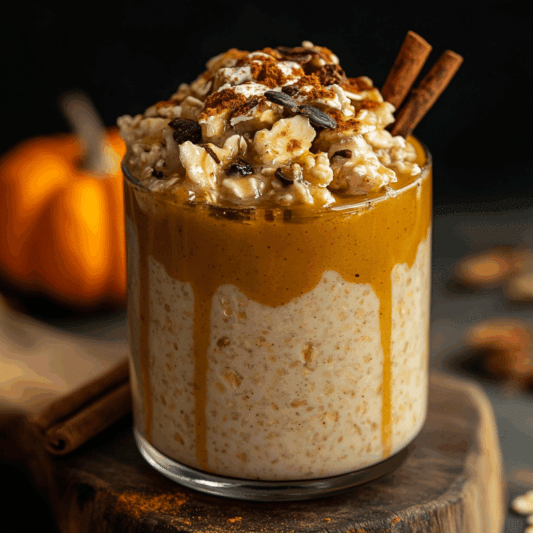 Pumpkin Spice Overnight Oats
