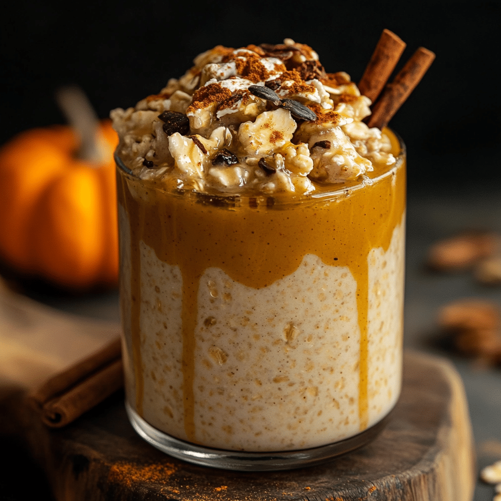 Pumpkin Spice Overnight Oats