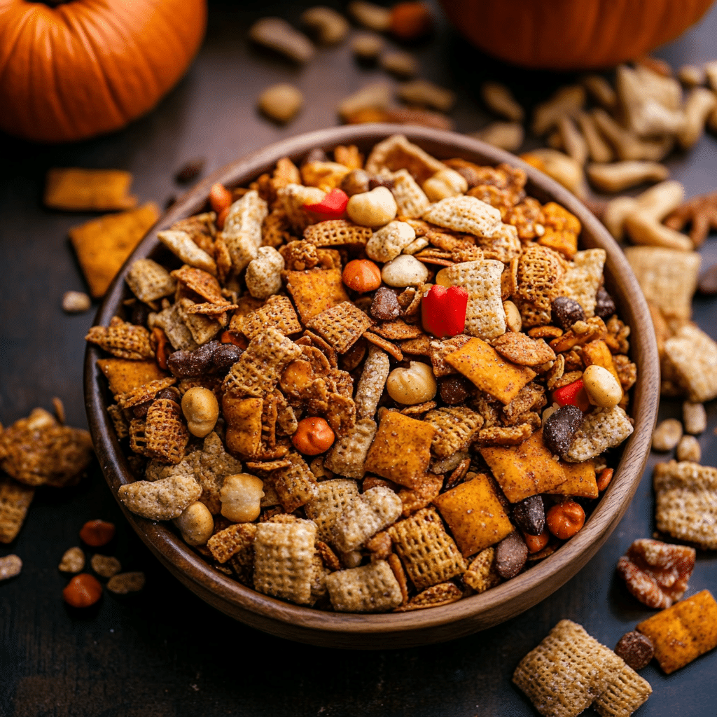 Pumpkin Spice Snack Mix