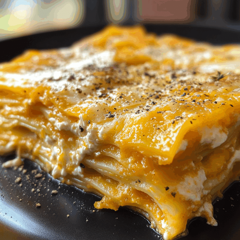 Roasted Butternut Squash Lasagna