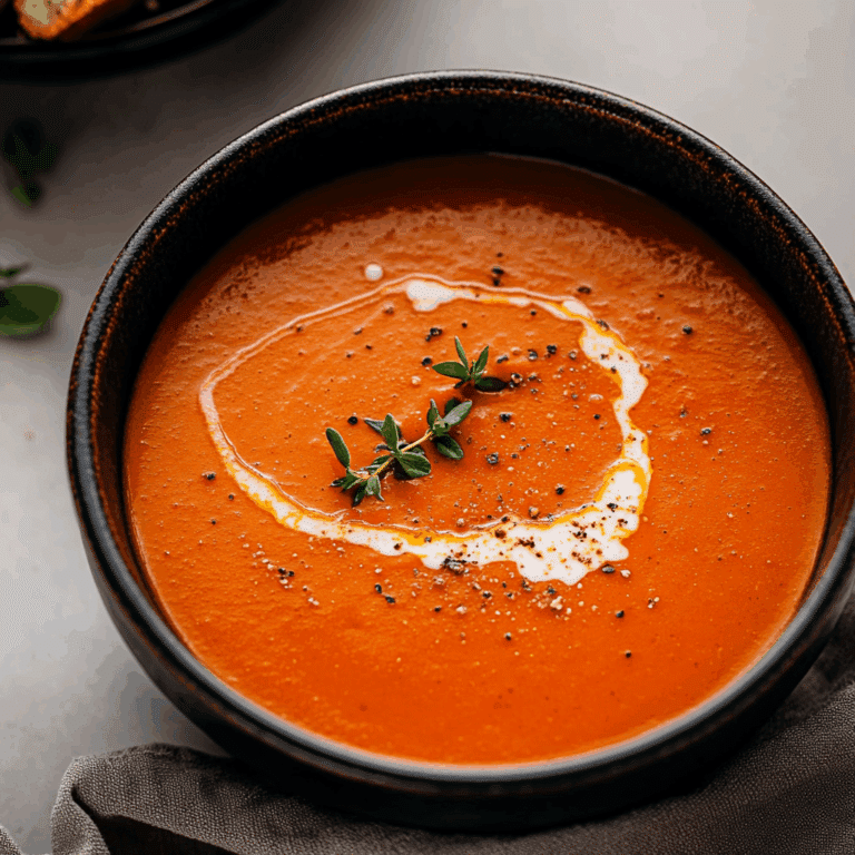 Roasted Red Pepper Soup