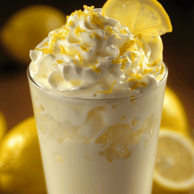 Whipped Lemonade