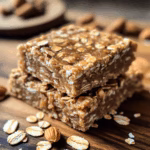 Breakfast Bars with Oats and Peanut Butter