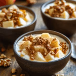 Cinnamon Apple Yogurt Bowls