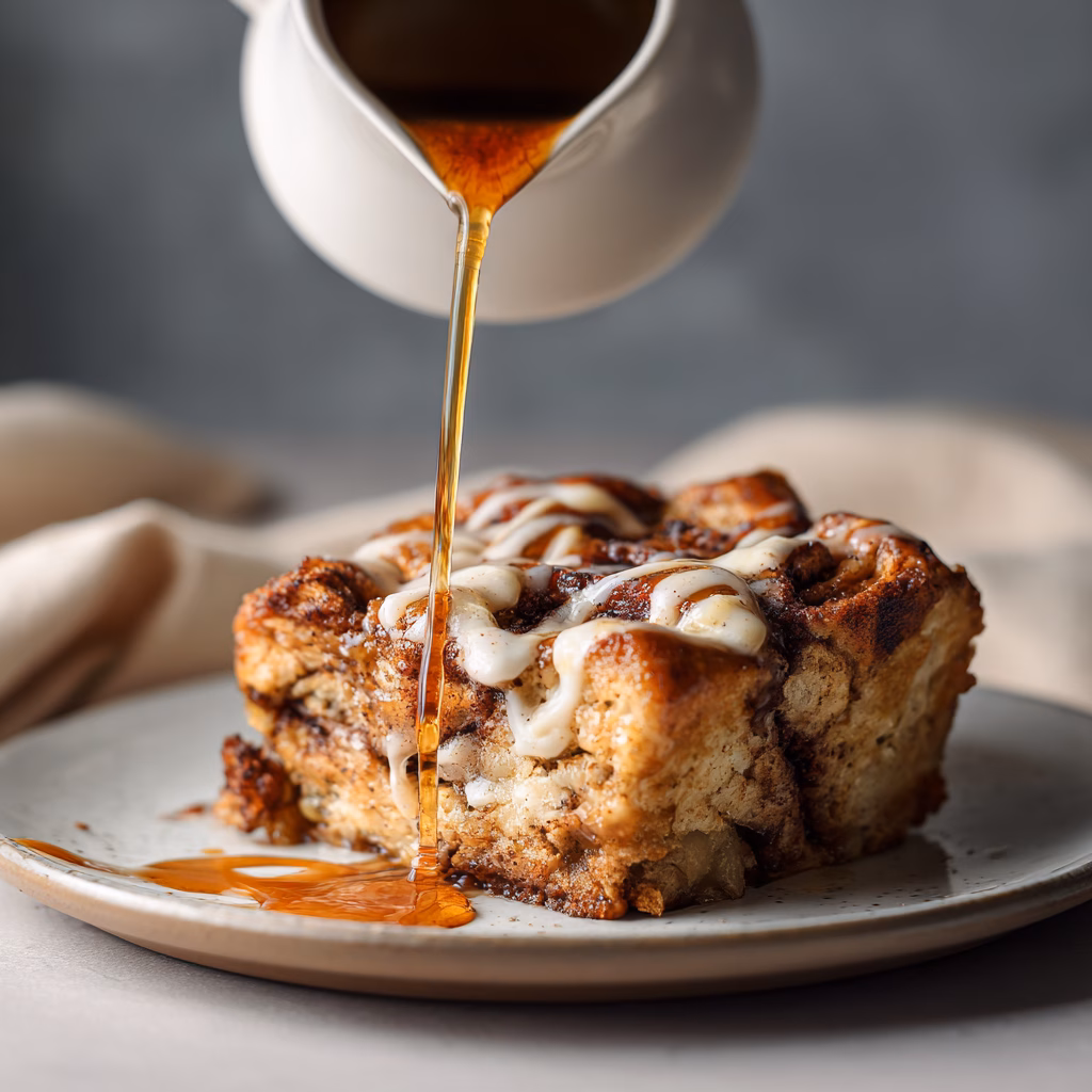 Cinnamon Roll French Toast Casserole
