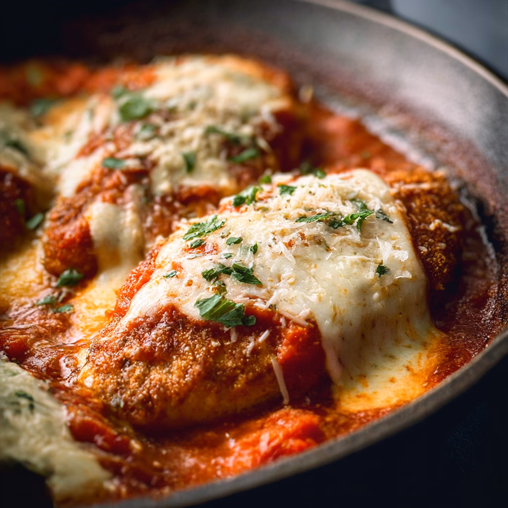 Skillet Chicken Parmesan