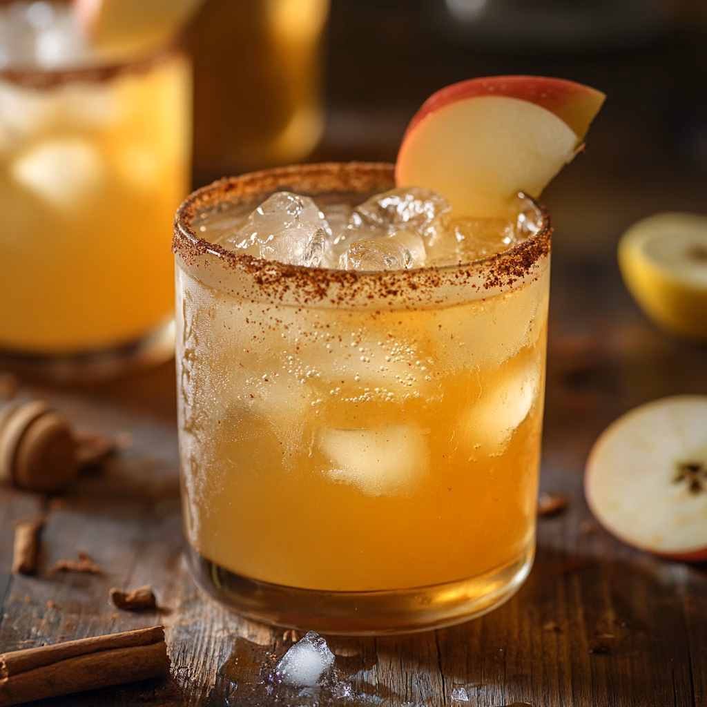 Spiced Honey Mocktail for Fall Nights