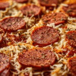 Turkey Pepperoni Pizza