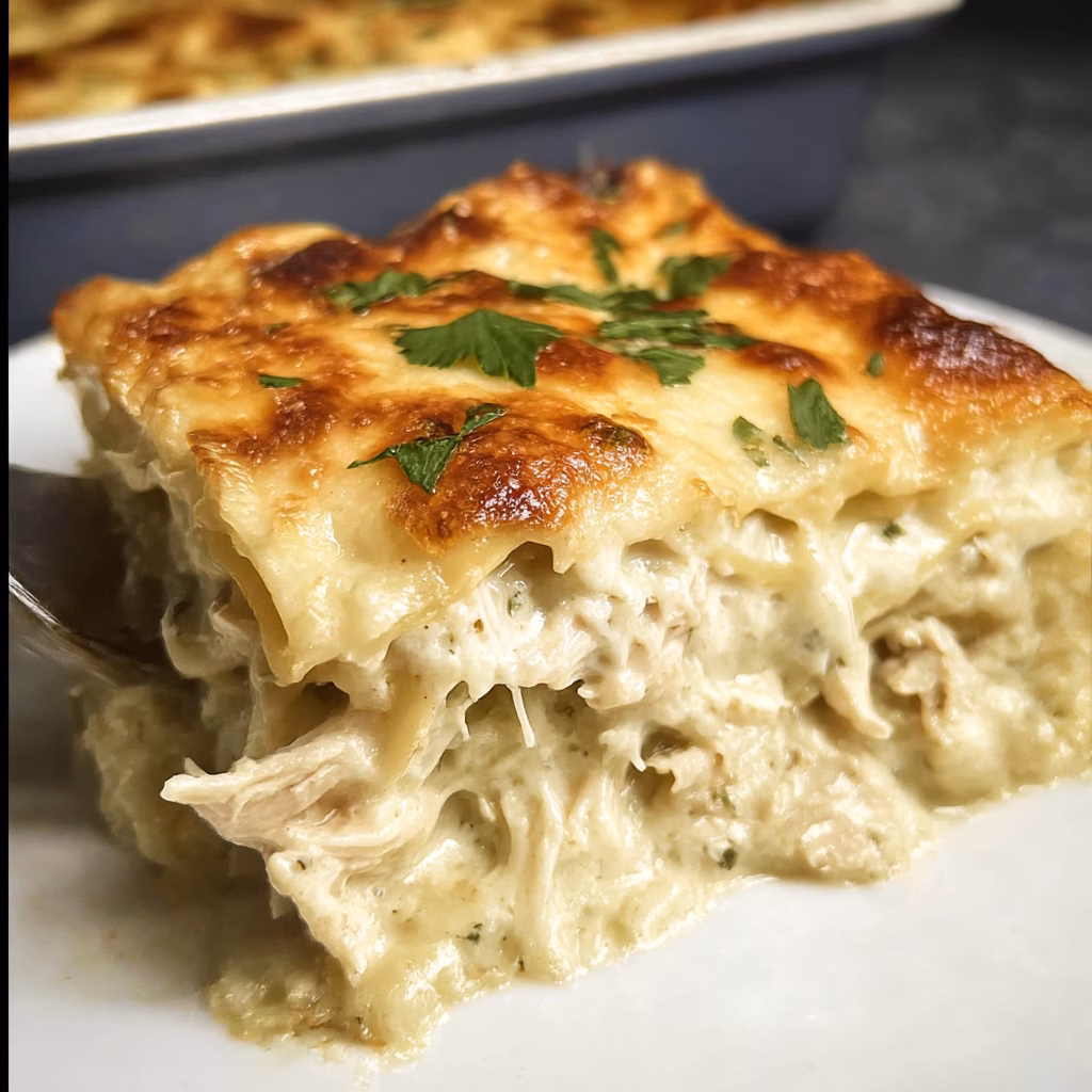 White Chicken Lasagna