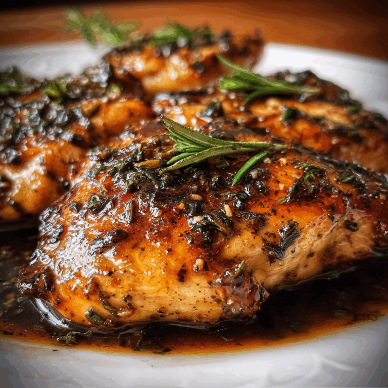 Balsamic Glazed Chicken