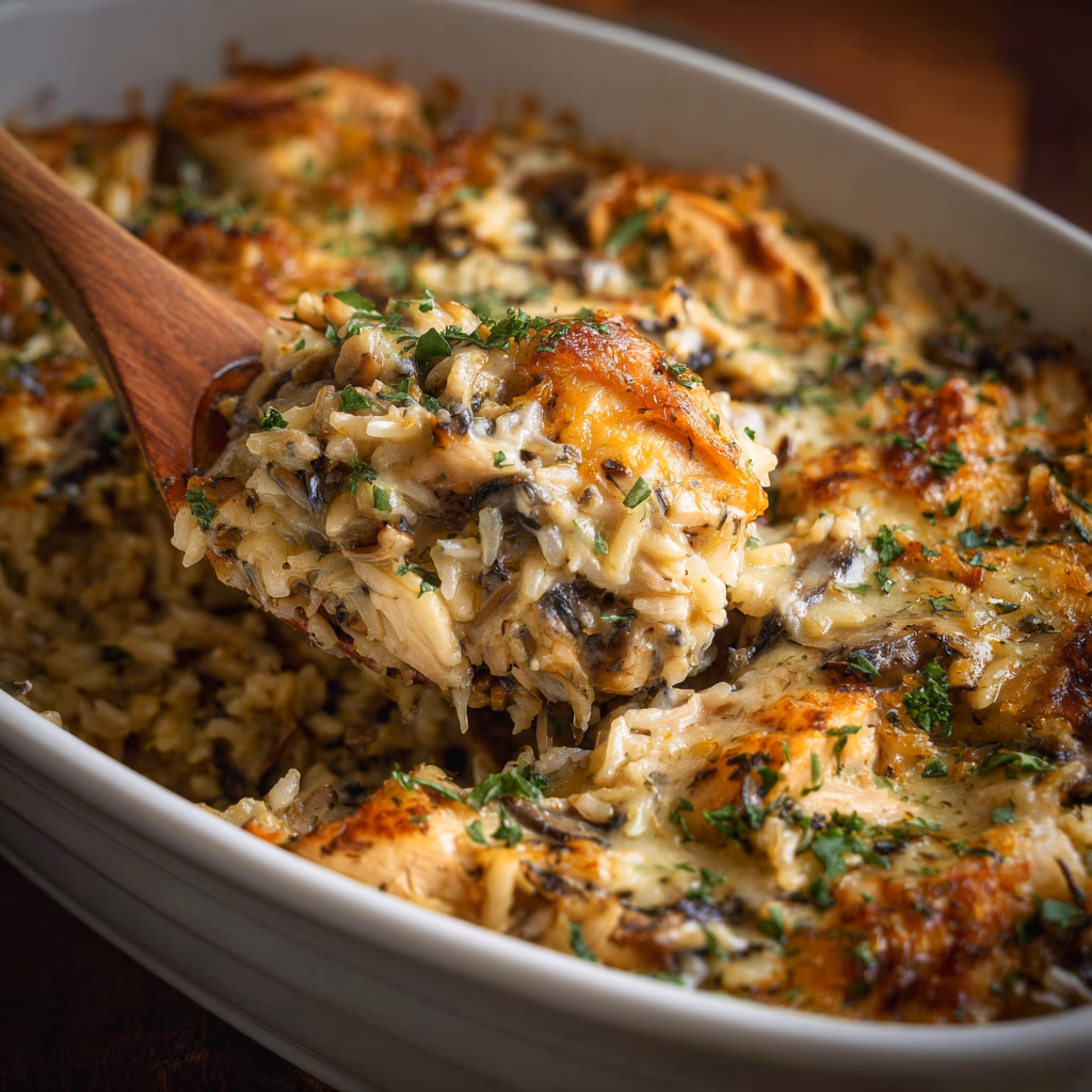 Chicken Wild Rice Casserole