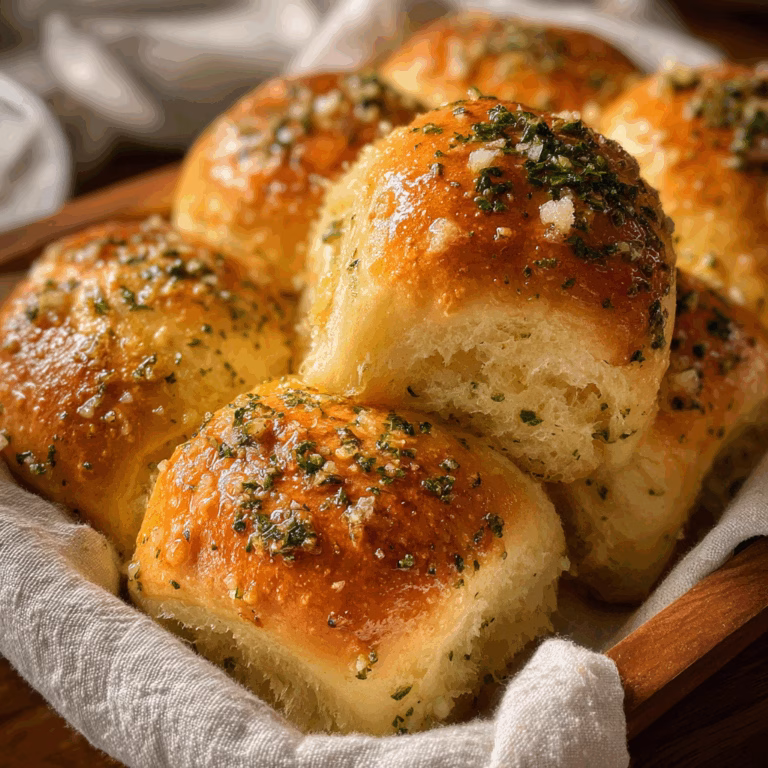 Garlic Butter Dinner Rolls