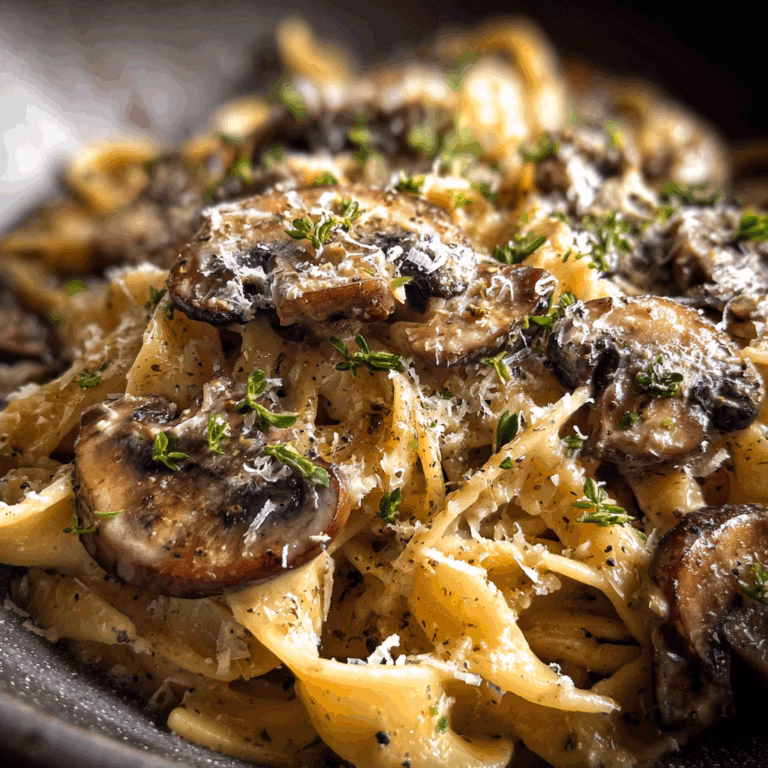 Mushroom Pasta